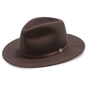 Stetson Cromwell Wool Felt Fedora Hat